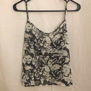 Chiffon top by American Apparel